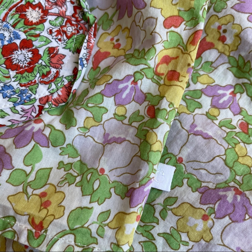 CACHAREL TOP DRESS GIRLS 2T FLORAL FRENCH DESIGNER PATCHWORK COTTAGECORE… - Picture 5 of 8